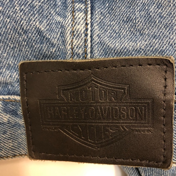 Vintage Harley-Davidson Denim Jacket - Picture 6 of 7